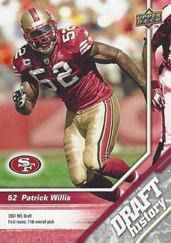 2009 Upper Deck Draft Edition #189 Patrick Willis Front
