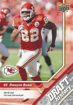 2009 Upper Deck Draft Edition #192 Dwayne Bowe Front
