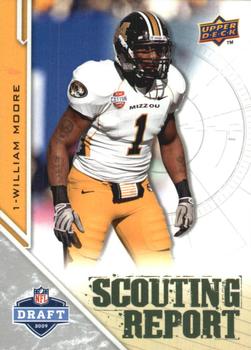 2009 Upper Deck Draft Edition #218 William Moore Front
