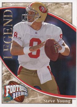 2009 Upper Deck Heroes #268 Steve Young Front