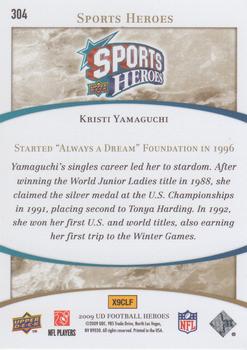 2009 Upper Deck Heroes #304 Kristi Yamaguchi Back