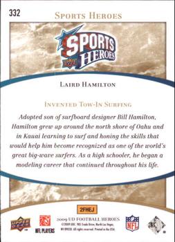 2009 Upper Deck Heroes #332 Laird Hamilton Back