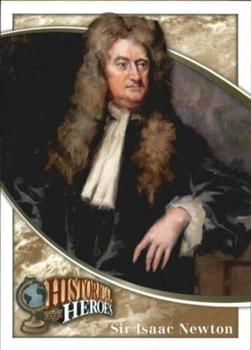 2009 Upper Deck Heroes #348 Sir Isaac Newton Front