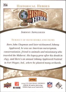 2009 Upper Deck Heroes #356 Johnny Appleseed Back