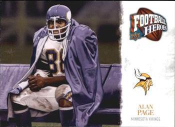 2009 Upper Deck Heroes #438 Alan Page Front