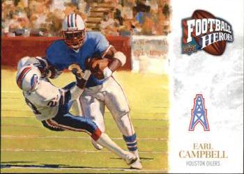 2009 Upper Deck Heroes #440 Earl Campbell Front