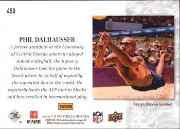 2009 Upper Deck Heroes #450 Phil Dalhausser Back