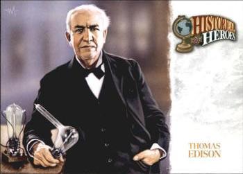 2009 Upper Deck Heroes #453 Thomas Edison Front