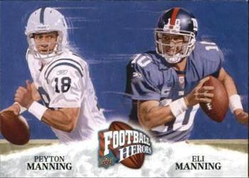 2009 Upper Deck Heroes #472 Eli Manning / Peyton Manning Front