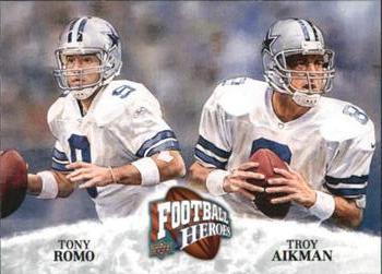 2009 Upper Deck Heroes #476 Tony Romo / Troy Aikman Front