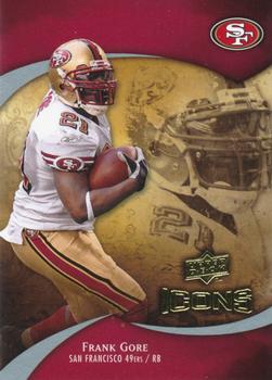 2009 Upper Deck Icons #20 Frank Gore Front