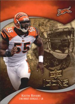 2009 Upper Deck Icons #78 Keith Rivers Front