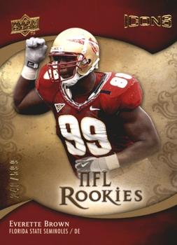 2009 Upper Deck Icons #152 Everette Brown Front