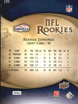2009 Upper Deck Icons #159 Rashad Jennings Back