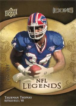 2009 Upper Deck Icons #173 Thurman Thomas Front