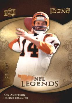 2009 Upper Deck Icons #178 Ken Anderson Front
