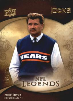 2009 Upper Deck Icons #187 Mike Ditka Front