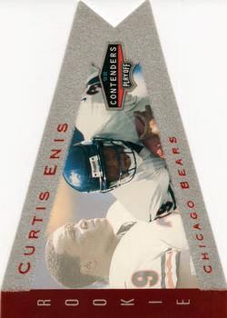 1998 Playoff Contenders - Pennants Gray Felt (Red Foil) #14 Curtis Enis Front