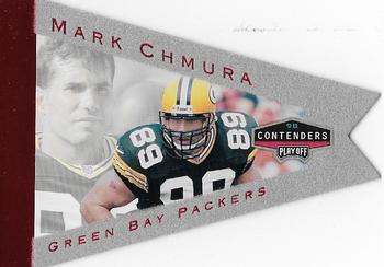 1998 Playoff Contenders - Pennants Gray Felt (Red Foil) #36 Mark Chmura Front