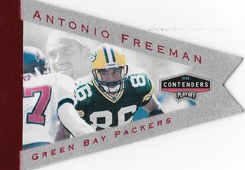 1998 Playoff Contenders - Pennants Gray Felt (Red Foil) #38 Antonio Freeman Front