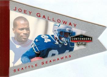 1998 Playoff Contenders - Pennants Gray Felt (Red Foil) #86 Joey Galloway Front