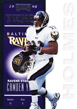 1998 Playoff Contenders - Ticket #5 Priest Holmes Front
