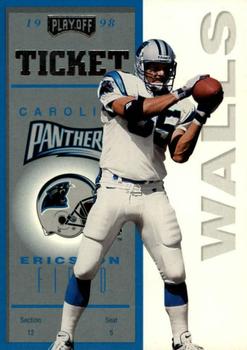 1998 Playoff Contenders - Ticket #13 Wesley Walls Front