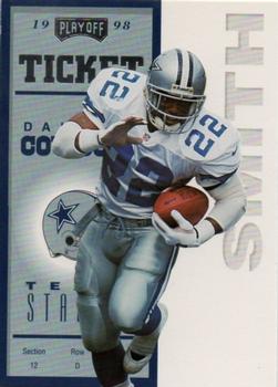 1998 Playoff Contenders - Ticket #22 Emmitt Smith Front