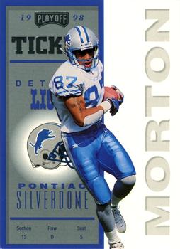 1998 Playoff Contenders - Ticket #28 Johnnie Morton Front