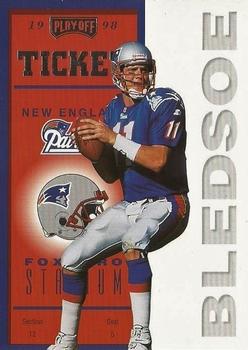 1998 Playoff Contenders - Ticket #47 Drew Bledsoe Front