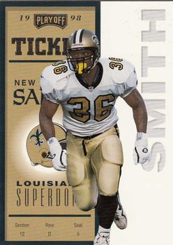 1998 Playoff Contenders - Ticket #49 Lamar Smith Front