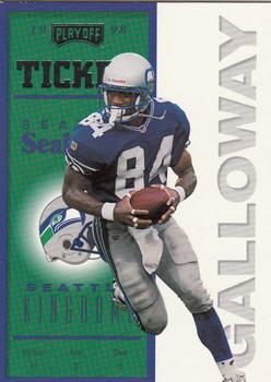 1998 Playoff Contenders - Ticket #68 Joey Galloway Front