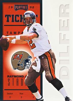 1998 Playoff Contenders - Ticket #74 Trent Dilfer Front