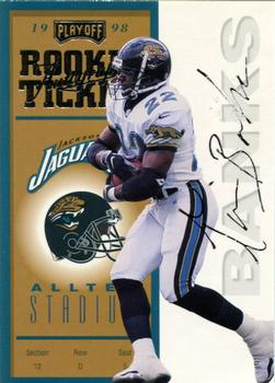 1998 Playoff Contenders - Ticket #90 Tavian Banks Front