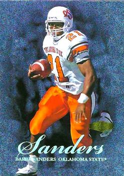2013 Fleer Retro - Flair Showcase Legacy Collection #LC-37 Barry Sanders Front