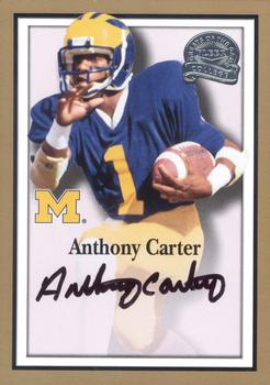 2013 Fleer Retro - Fleer Greats of the Game Autographs #AC-58 Anthony Carter Front