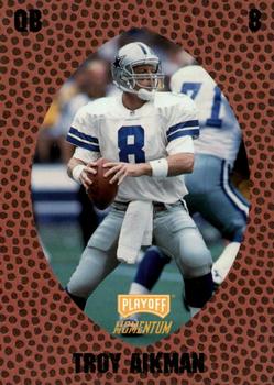1998 Playoff Momentum Retail #2 Troy Aikman Front