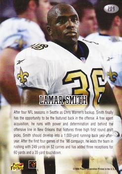 1998 Playoff Momentum Retail #209 Lamar Smith Back