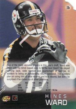 1998 Playoff Absolute Retail #16 Hines Ward Back