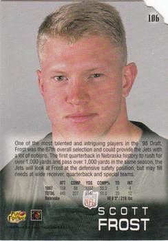 1998 Playoff Absolute Retail #106 Scott Frost Back