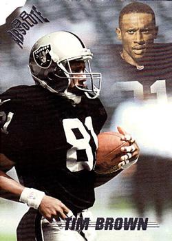 1998 Playoff Absolute Retail #181 Tim Brown Front