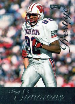 1998 Playoff Prestige Retail #182 Tony Simmons Front