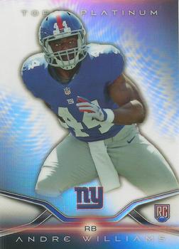 2014 Topps Platinum #110 Andre Williams Front
