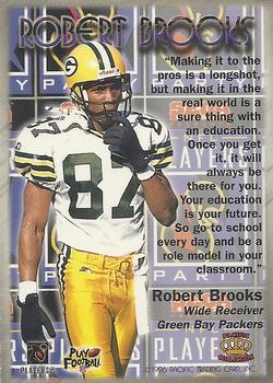 1996 Sega Sports NFL Players Party #NNO Robert Brooks Back