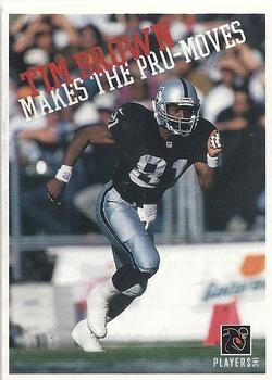 1996 Sega Sports NFL Players Party #NNO Tim Brown Front