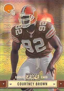 2000 Bowman Reserve #4 Courtney Brown Front