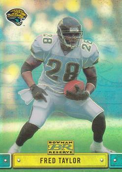 2000 Bowman Reserve #39 Fred Taylor Front