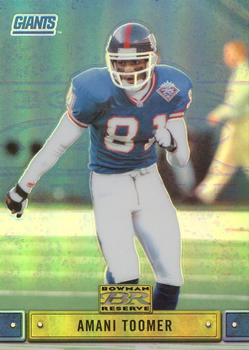 2000 Bowman Reserve #48 Amani Toomer Front