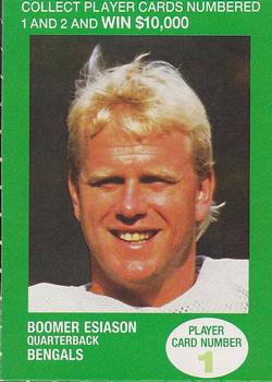 1990 British Petroleum #1 Boomer Esiason Front