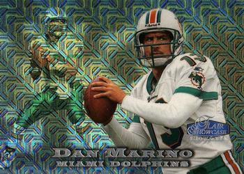 1998 Flair Showcase - Flair Showcase Row 0 (Showcase) #13 Dan Marino Front